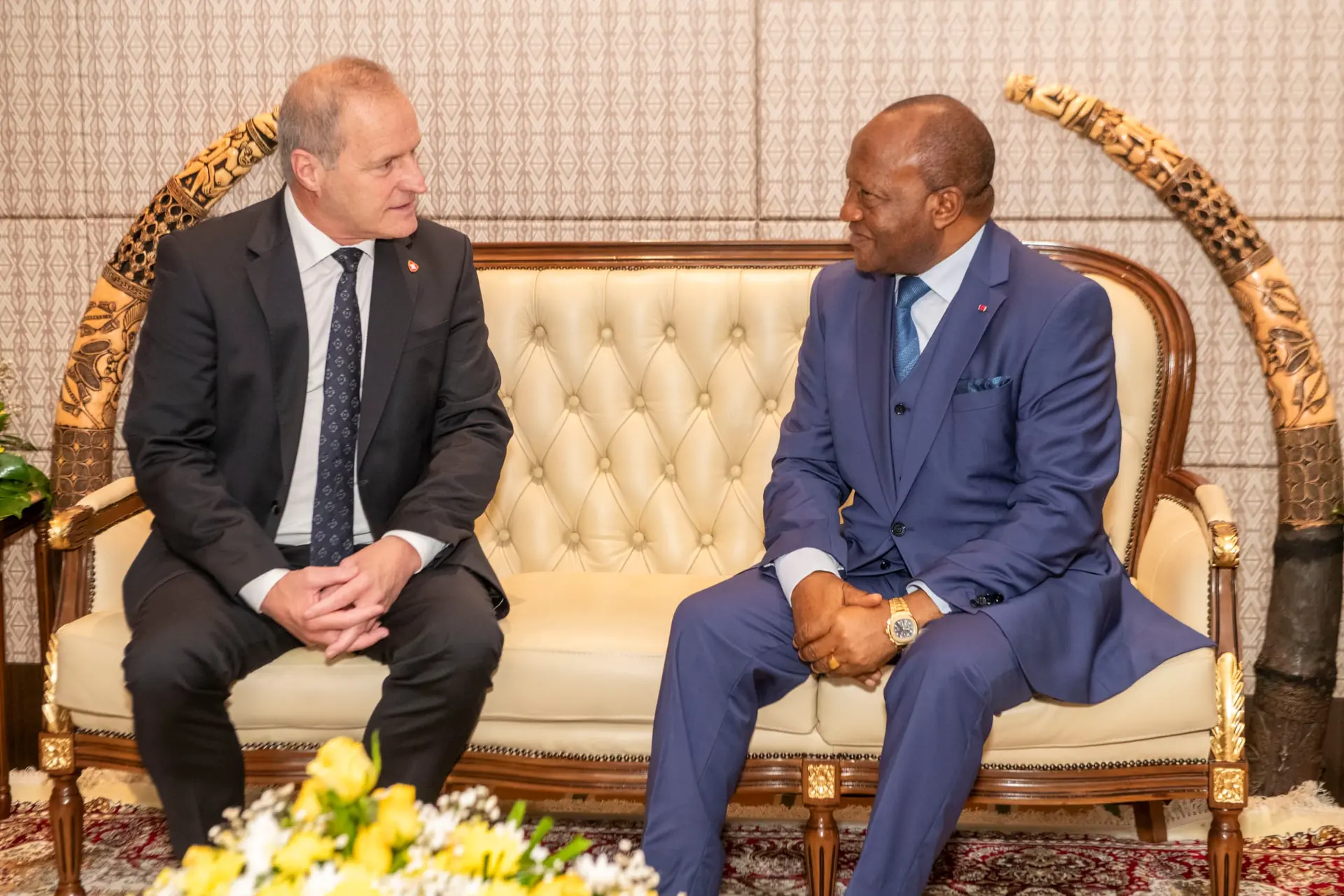 Speaker Datouo Receives Swiss National Council President